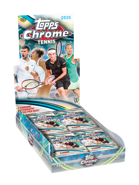 2025 Topps Chrome Tennis - Hobby Box
