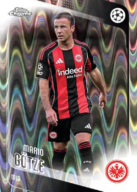 2025-26 Topps Chrome UEFA Club Competitions - Value Box