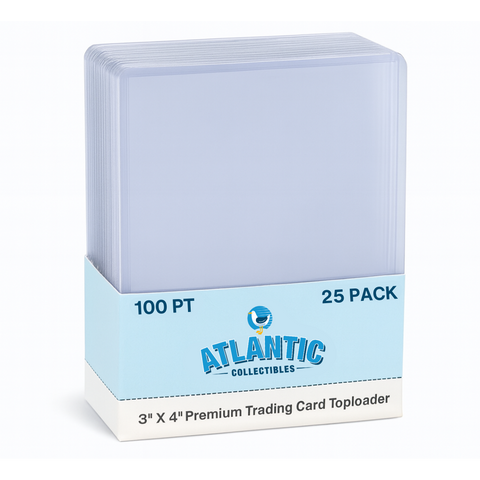 100PT Premium Trading Card Toploaders - (25 Pack)