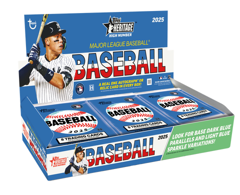 2025 Topps Heritage High Number Baseball Hobby Box