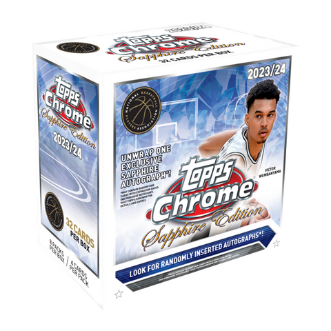 2023-24 Topps Chrome Basketball Sapphire Edition