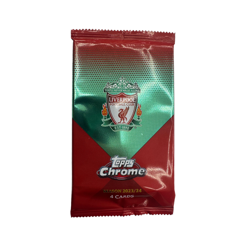 2023-24 Topps Chrome Liverpool F.C. Hobby Box