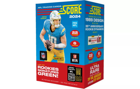 2024 Panini NFL Score Football Trading Card Blaster Box