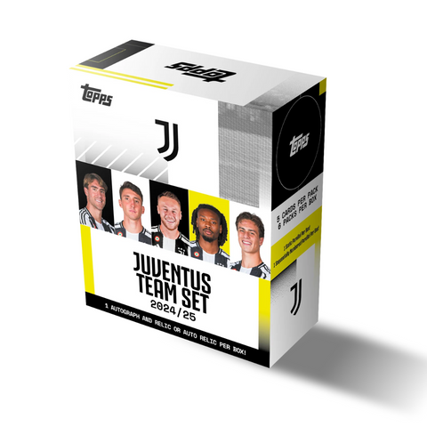 2024-25 Topps Juventus Team Set Box