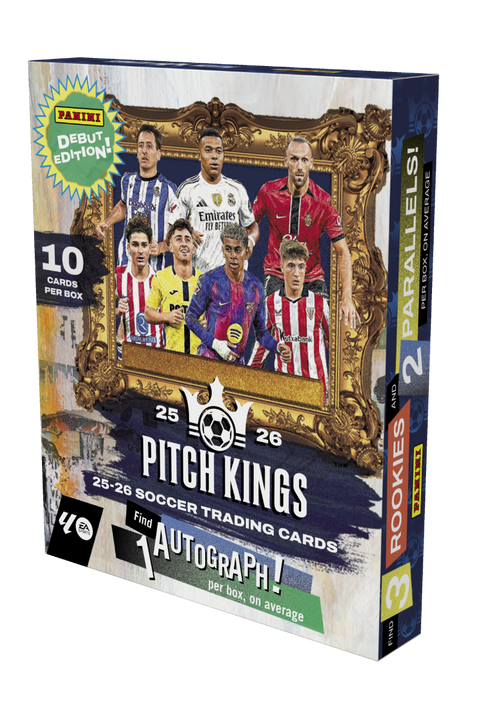 2025-26 Panini Pitch Kings La Liga Soccer International Hobby Box