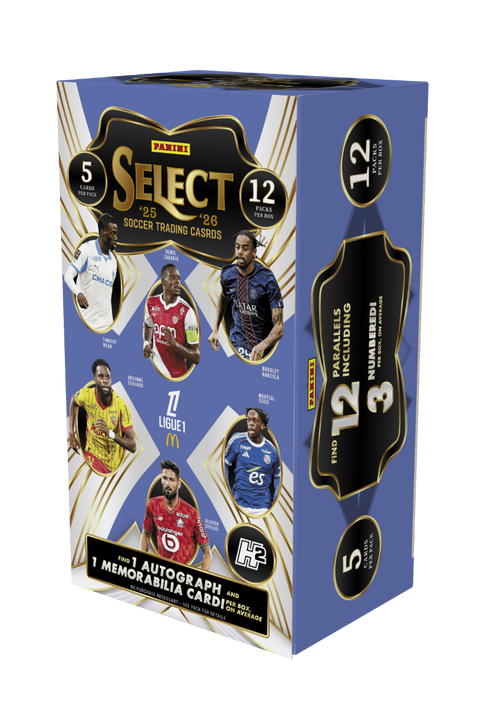 2025-26 Panini Select Ligue 1 H2 - Hobby Box