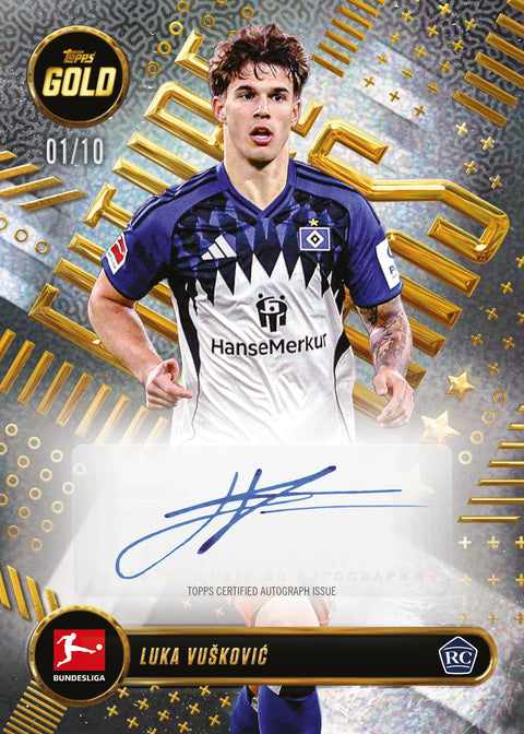 2025-26 Topps Bundesliga Gold - Hobby Box