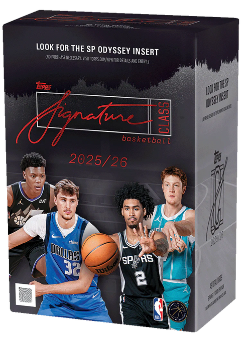 2025-26 Topps NBA Signature Class Basketball - Value Box