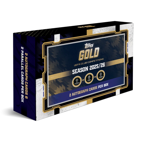 2025-26 Topps UEFA Club Competitions Gold Box