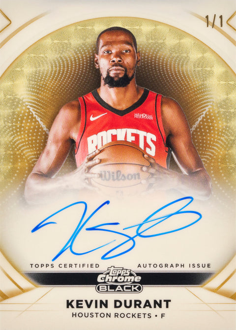 2025-26 Topps Chrome Black Basketball - Hobby Box