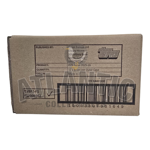 2025-26 Topps Focus BVB Borussia Dortmund - Hobby Box