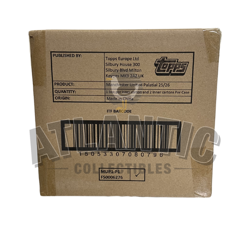 2025-26 Topps Palatial Manchester United Hobby Box