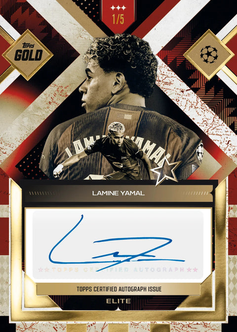 2025-26 Topps UEFA Club Competitions Gold Box