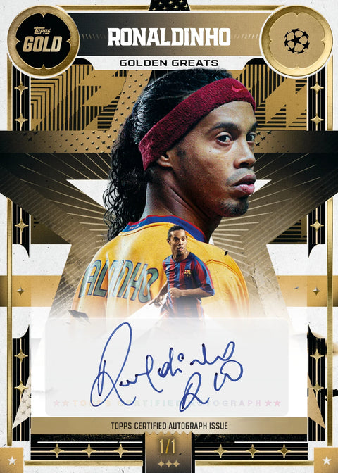 2025-26 Topps UEFA Club Competitions Gold Box