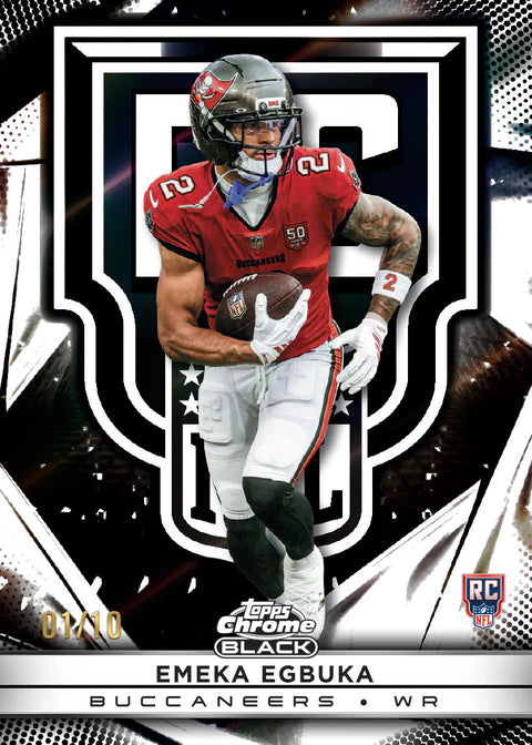 2025 Topps Chrome Black Football Hobby Box