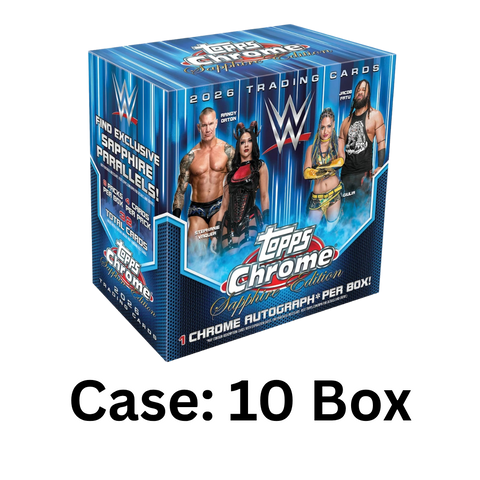 2026 Topps Chrome WWE Sapphire - Hobby Box