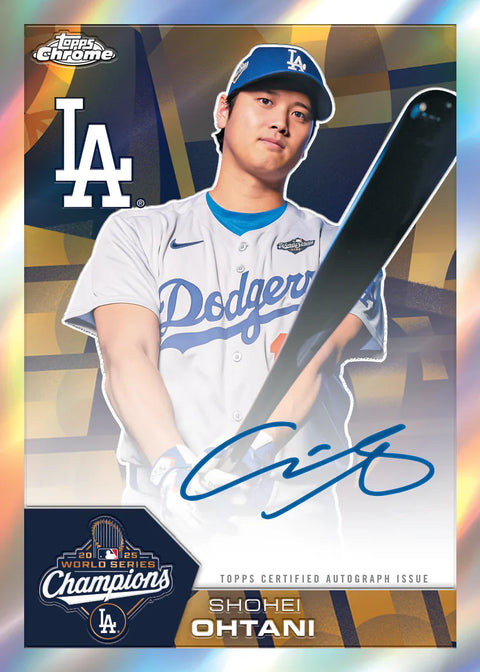 2026 Topps Chrome Baseball - Hobby Box