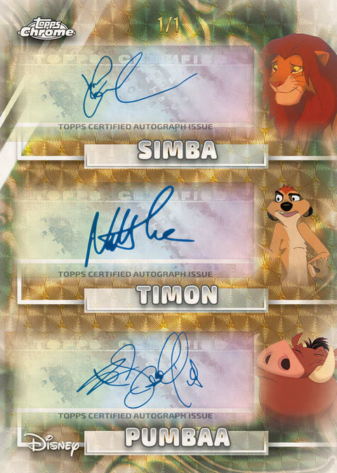 2026 Topps Chrome Disney - Value Box