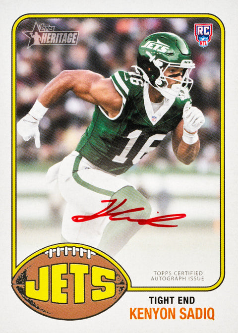 2026 Topps Heritage Football - Value Box