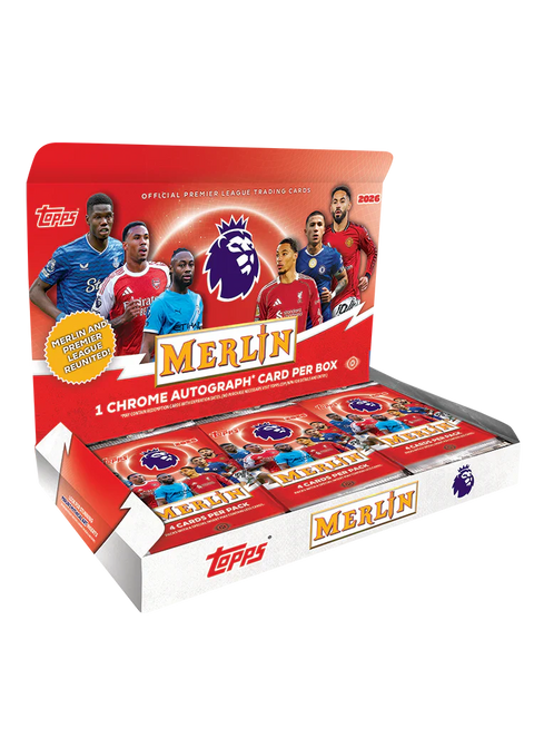 2026 Topps Merlin Premier League - Hobby Box