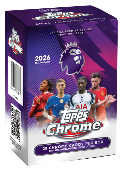 2026 Topps Chrome Premier League - Blaster Box
