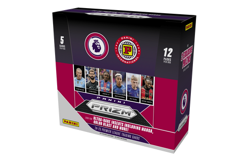 2024-25 Panini Prizm Premier League Hobby International Box