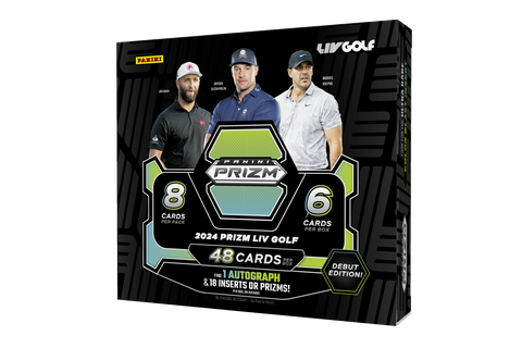 2024 Panini Prizm LIV Golf Trading Card Box Hobby Box
