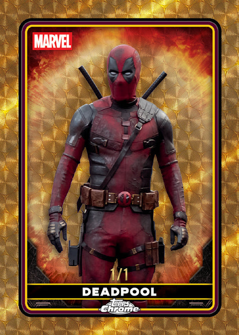2025 Topps Chrome Deadpool - Hobby Box