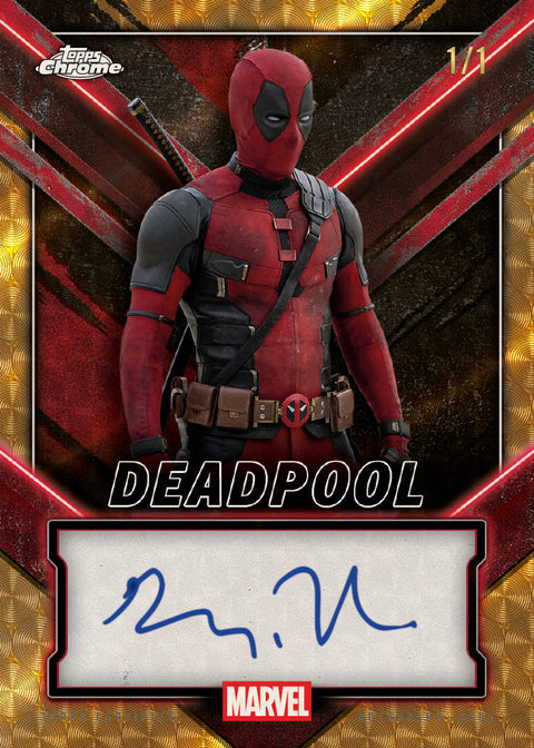2025 Topps Chrome Deadpool - Hobby Box