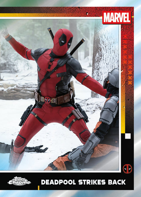 2025 Topps Chrome Deadpool - Hobby Box