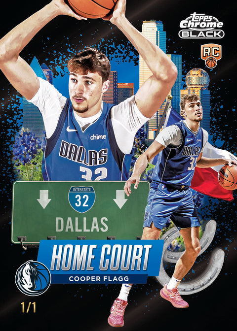 2025-26 Topps Chrome Black Basketball - Hobby Box