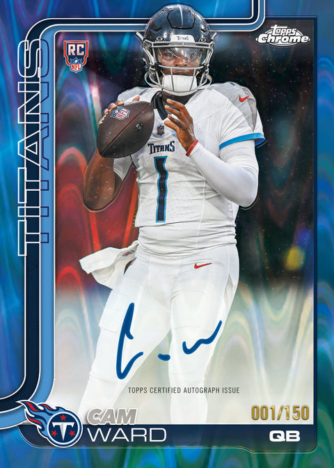 2025 Topps Chrome Football Value Box