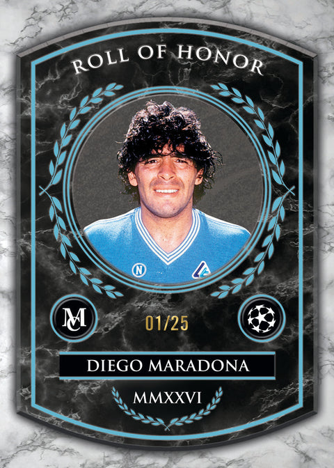 2025-26 Topps UEFA Club Competitions Museum - Hobby Box
