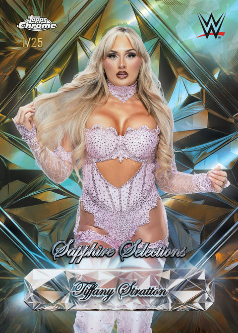 2026 Topps Chrome WWE Sapphire - Hobby Box