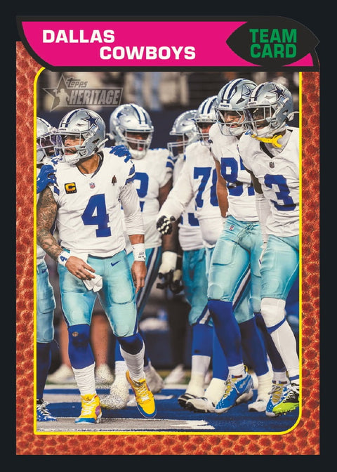 2026 Topps Heritage Football - Hobby Box
