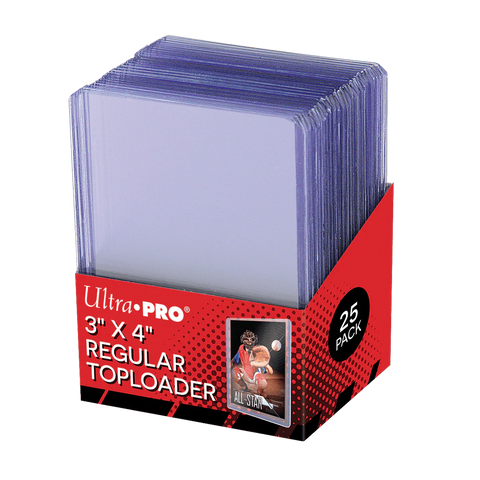 35PT Premium Trading Card Toploaders - (25 Pack) Ultrapro