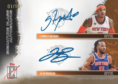 2025-26 Topps NBA Signature Class Basketball - Mega Box