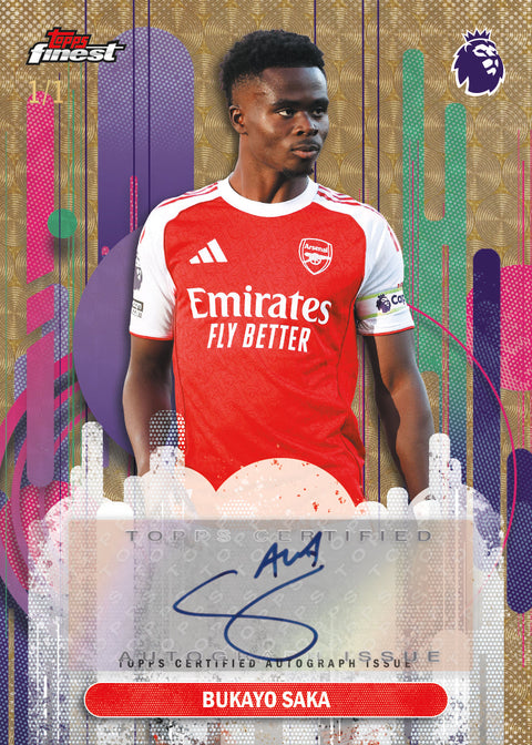 2026 Topps Finest Premier League - Hobby Box