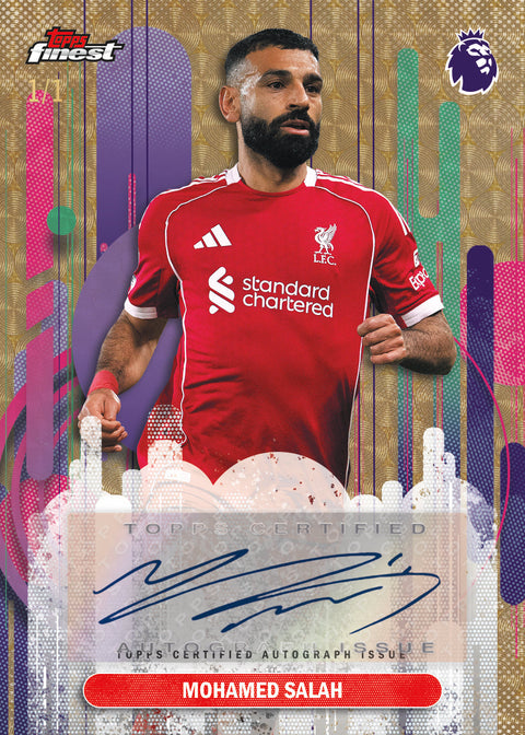 2026 Topps Finest Premier League - Hobby Box