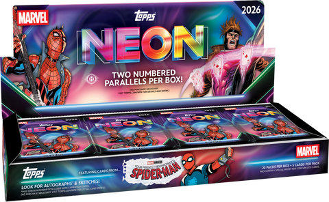 2026 Topps Marvel Neon - Hobby Box