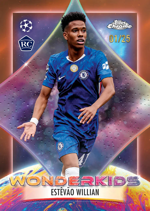 2025-26 Topps Chrome UEFA Club Competitions - Value Box