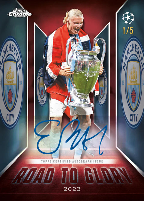 2025-26 Topps Chrome UEFA Club Competitions - Hobby Box