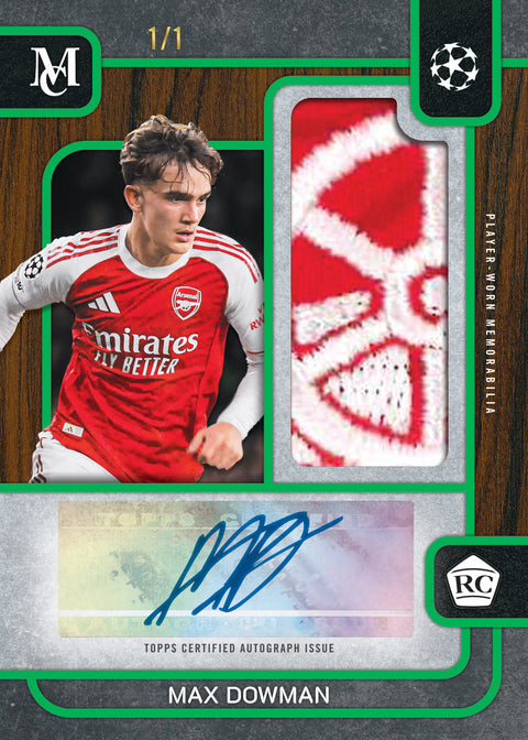 2025-26 Topps UEFA Club Competitions Museum - Hobby Box