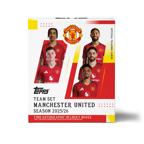 2025-26 Topps Manchester United Team Set