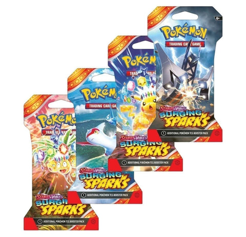Pokemon Scarlet & Violet Surging Sparks Sleeved Booster