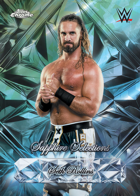 2026 Topps Chrome WWE Sapphire - Hobby Box
