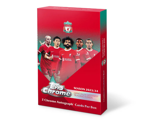 2023-24 Topps Chrome Liverpool F.C. Hobby Box