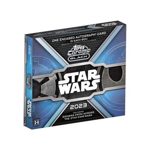2023 Star Wars Topps Chrome Black Hobby Box