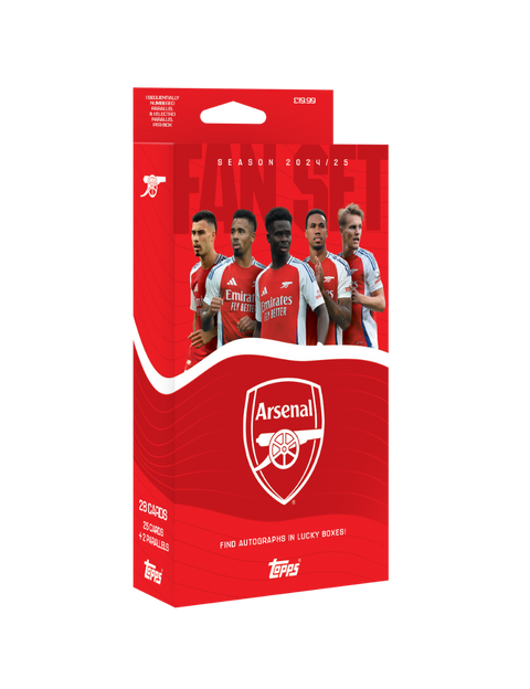 2024-25 Topps Arsenal FC Fan Set