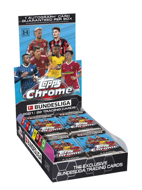 2021-22 Bundesliga Topps Chrome Hobby Box